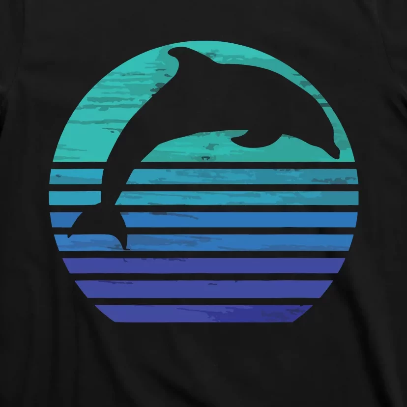 Retro Dolphin Silhouette TShirt Kids Sweatshirt