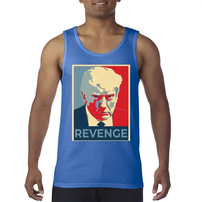 Retro Donald Trump Revenge Gift Tank Top