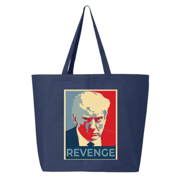 Retro Donald Trump Revenge Gift 25L Jumbo Tote