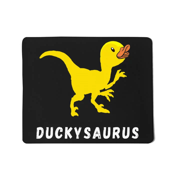 Rubber Duck Trex Duck Dino Funny Rubber Duck Dinosaur Mousepad