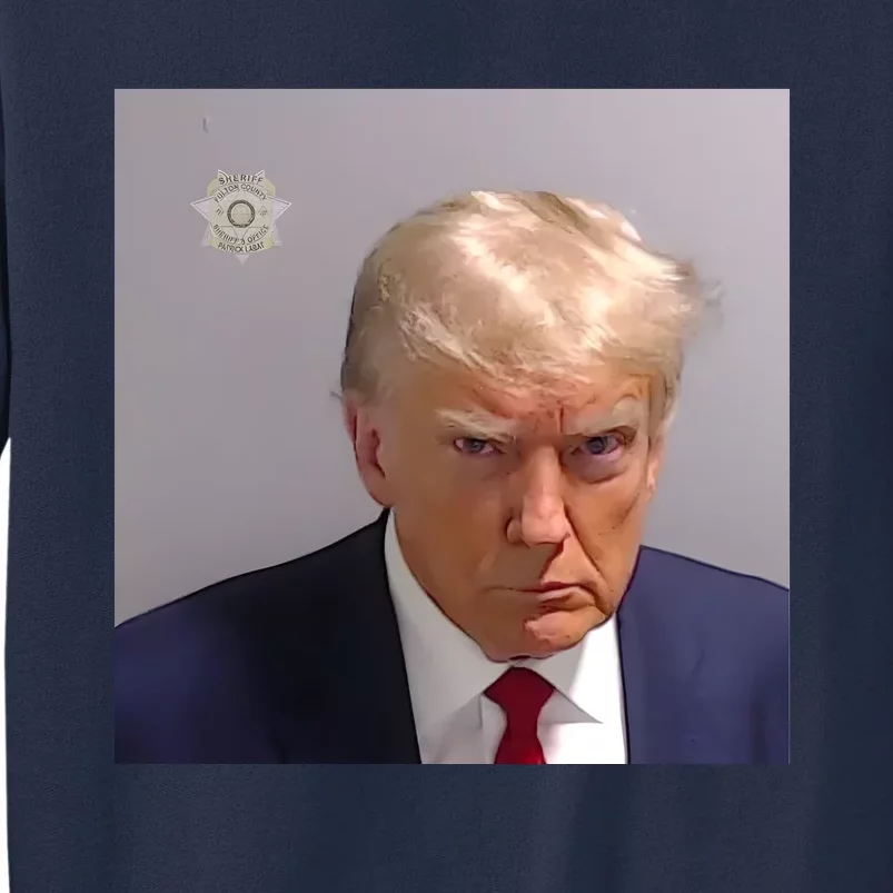 Real Donald Trump Mugshot At Fulton County Sheriffs Office Sweatshirt