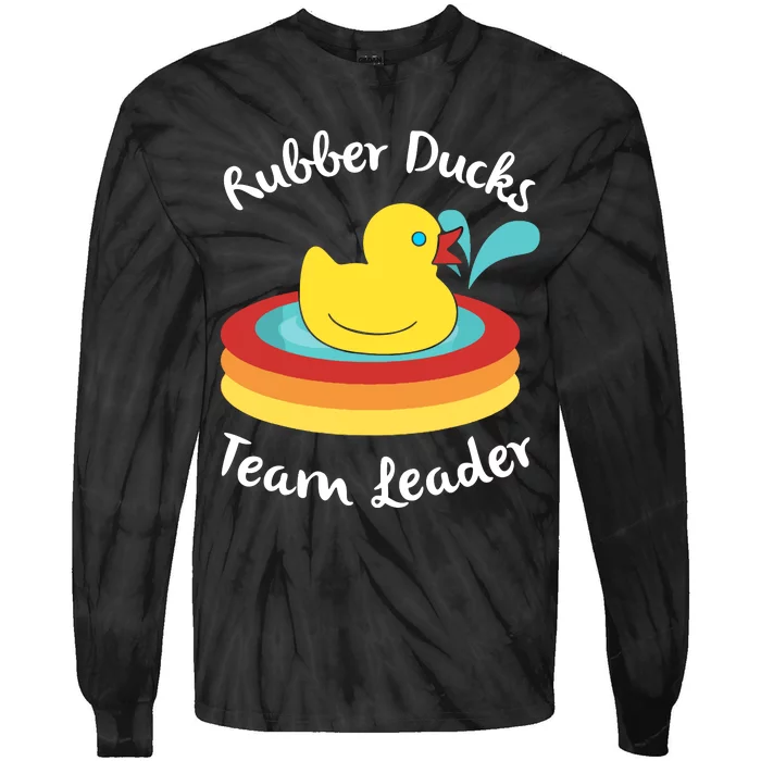 Rubber Ducks Team Leader Water Play Time Tie-Dye Long Sleeve Shirt