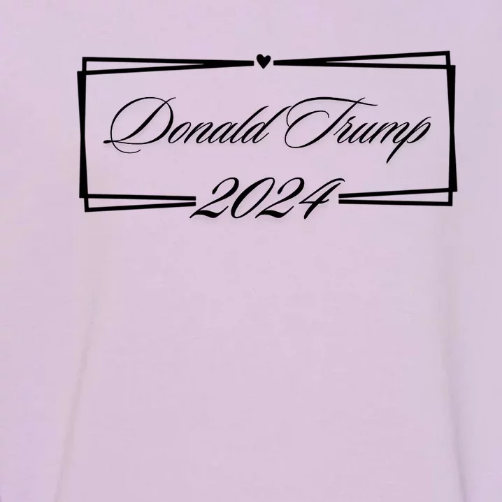 Retro Donald Trump Election 2024 Garment-Dyed Sweatshirt