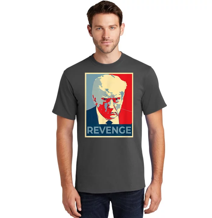 Revenge Donald Trump Retro Tall T-Shirt