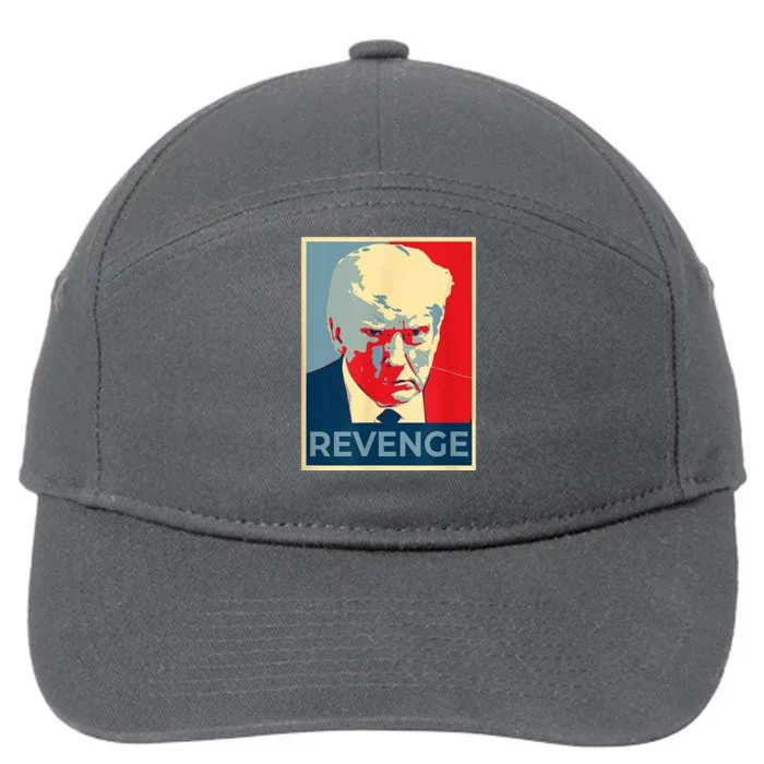 Revenge Donald Trump Retro 7-Panel Snapback Hat