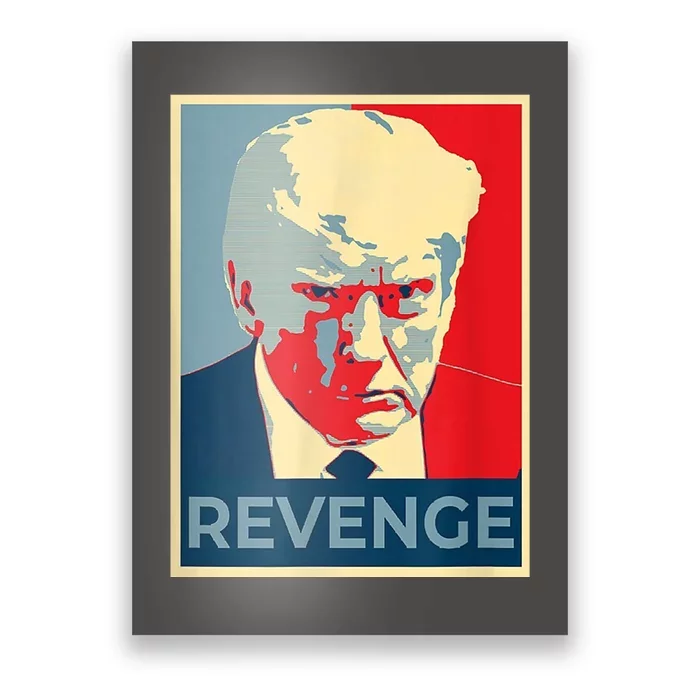 Revenge Donald Trump Retro Poster