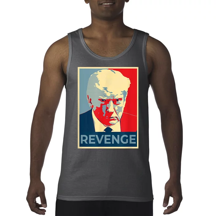 Revenge Donald Trump Retro Tank Top