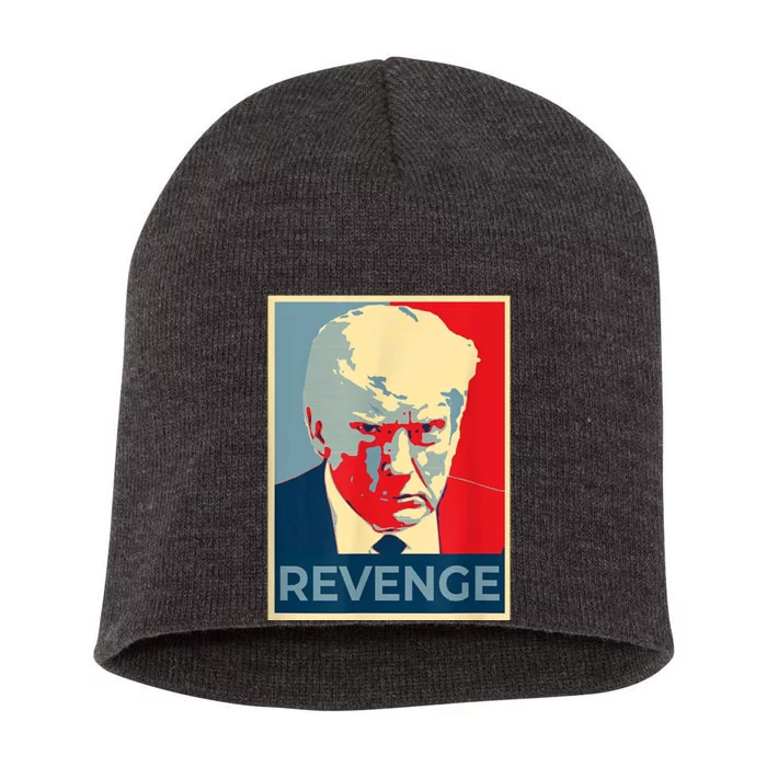 Revenge Donald Trump Retro Short Acrylic Beanie