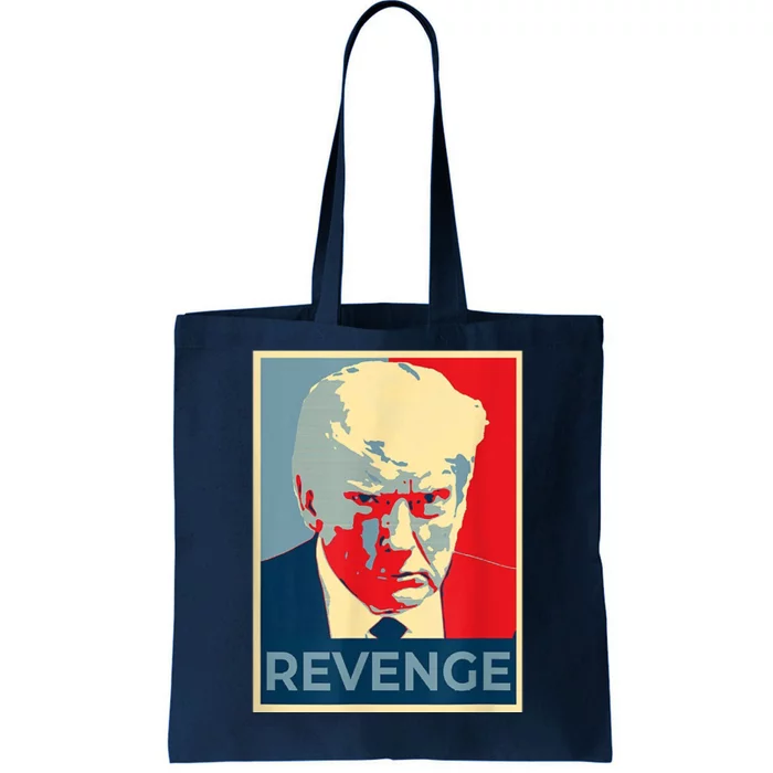 Revenge Donald Trump Retro Tote Bag