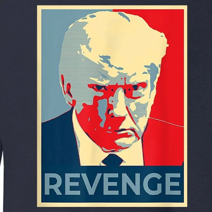 Revenge Donald Trump Retro Toddler Sweatshirt