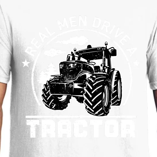 Real Drive Tractor Funny Farm Tractors Enthusiast Outfit Pajama Set