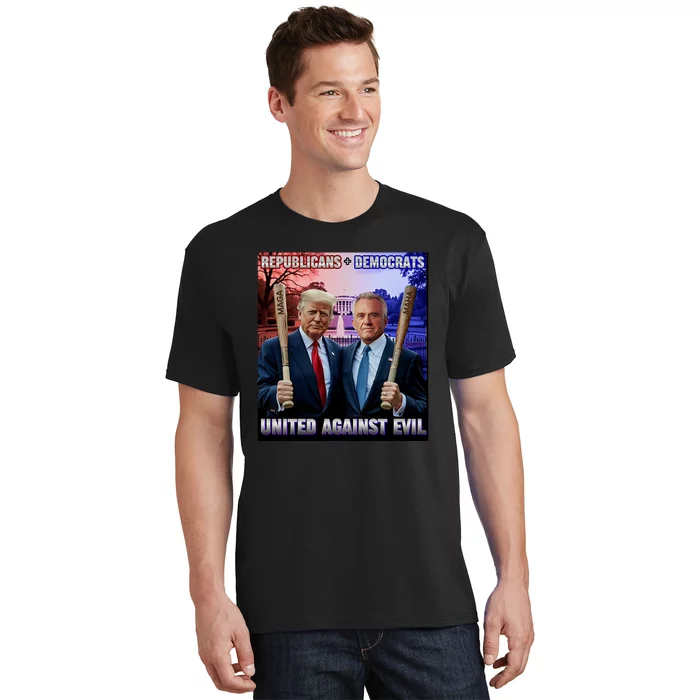 Republican Democrats United Against Evil Trump Kennedy T-Shirt