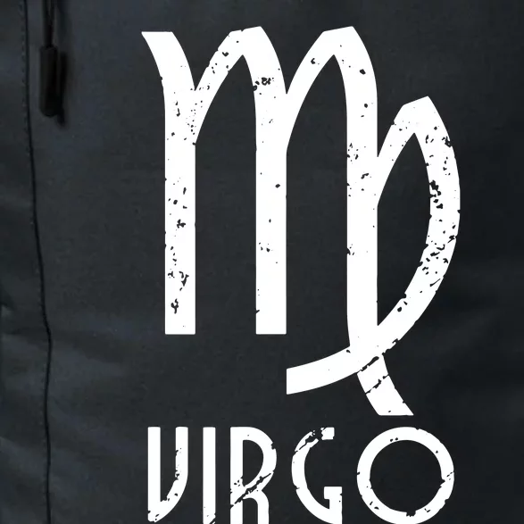 Retro Distressed Virgo Zodiac Sign Birthday Gift Daily Commute Backpack