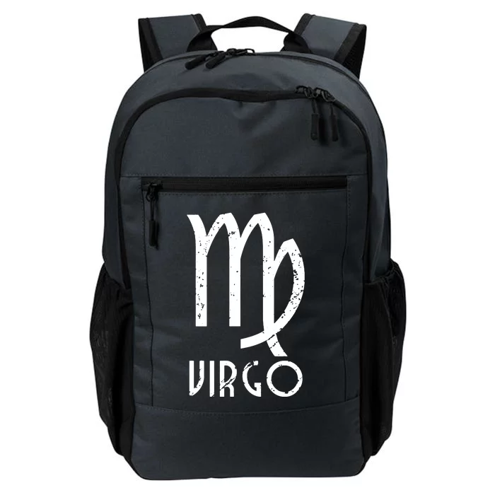 Retro Distressed Virgo Zodiac Sign Birthday Gift Daily Commute Backpack