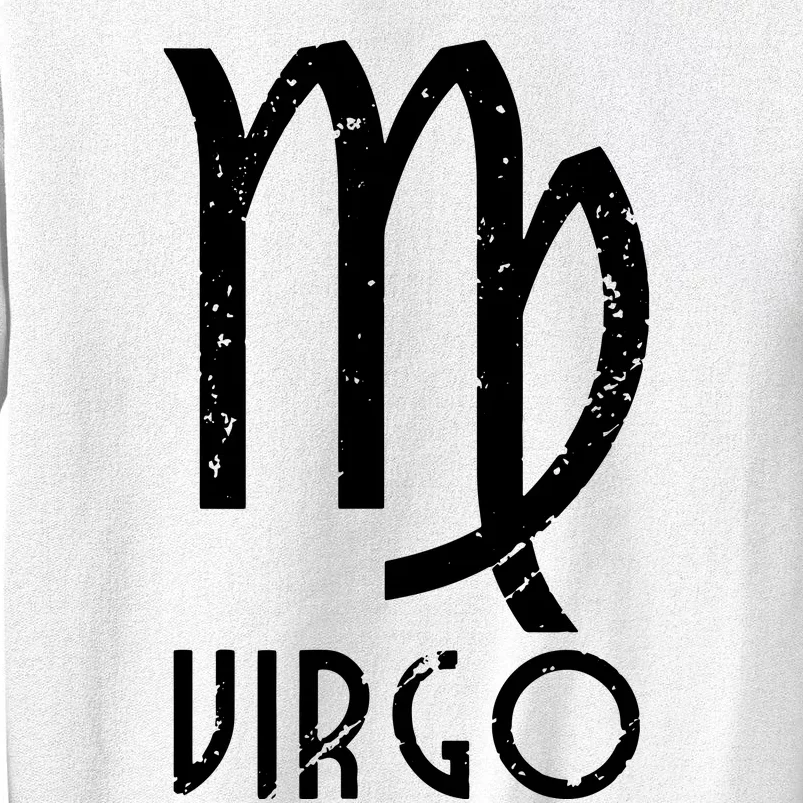 Retro Distressed Virgo Zodiac Sign Birthday Gift Sweatshirt