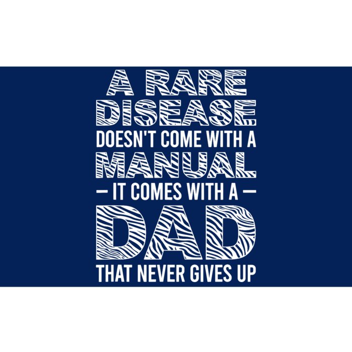 Rare Disease Warrior Dad Rare Disease Awareness Father Bumper Sticker