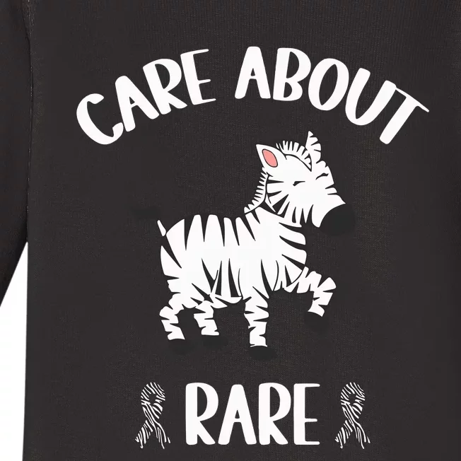 Rare Disease Warrior Care About Rare Baby Long Sleeve Bodysuit