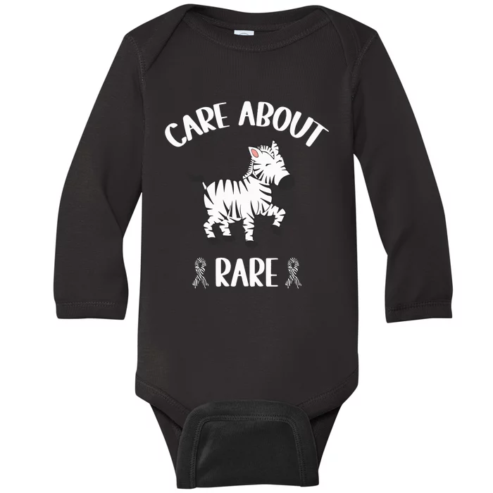 Rare Disease Warrior Care About Rare Baby Long Sleeve Bodysuit