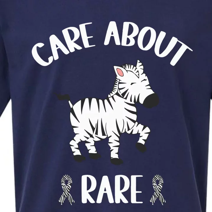 Rare Disease Warrior Care About Rare Sueded Cloud Jersey T-Shirt