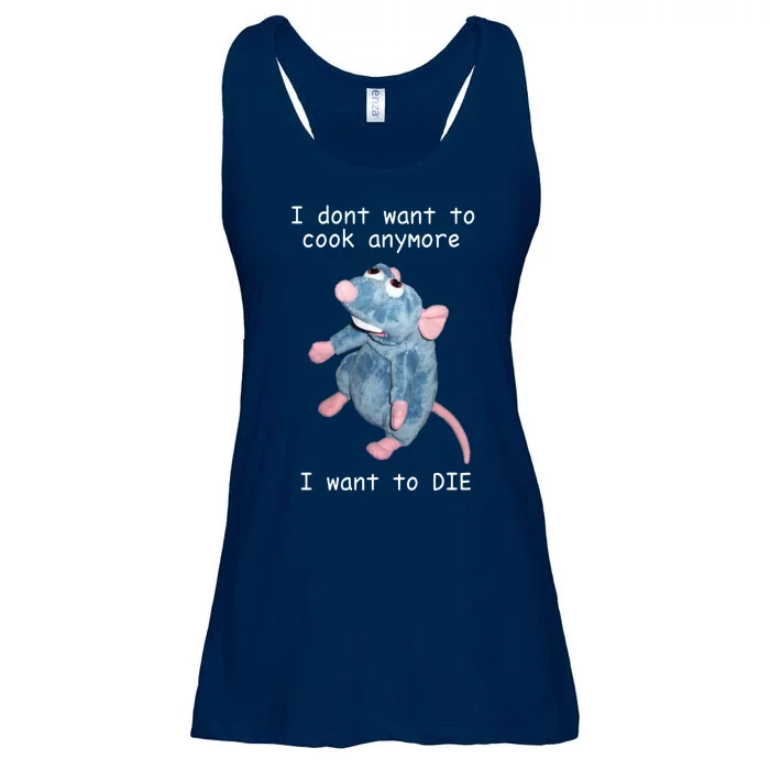 Remy DoesnT Want To Cook Anymore Ladies Essential Flowy Tank