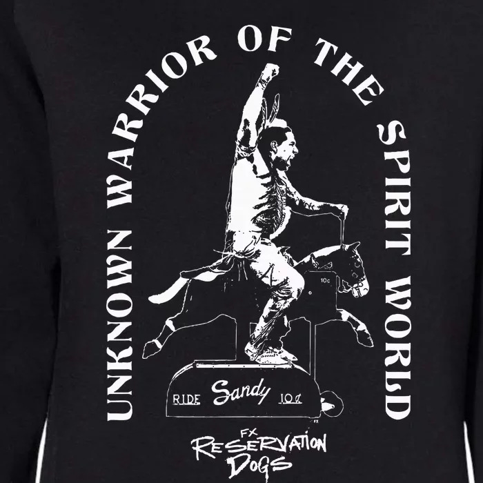 Reservation Dogs William Spirit Knifeman Riding Womens California Wash Sweatshirt