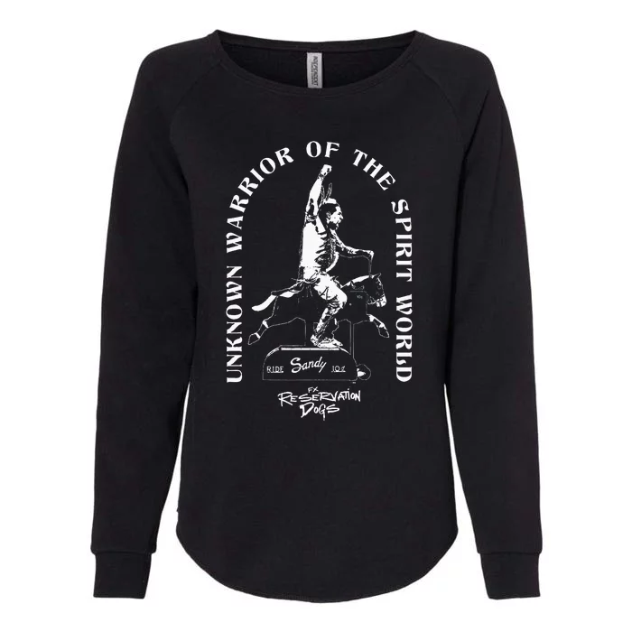 Reservation Dogs William Spirit Knifeman Riding Womens California Wash Sweatshirt