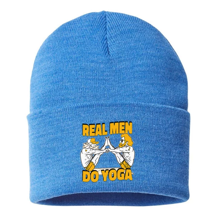 Real Do Yoga Spiritual Training Exercise Yoga Sustainable Knit Beanie