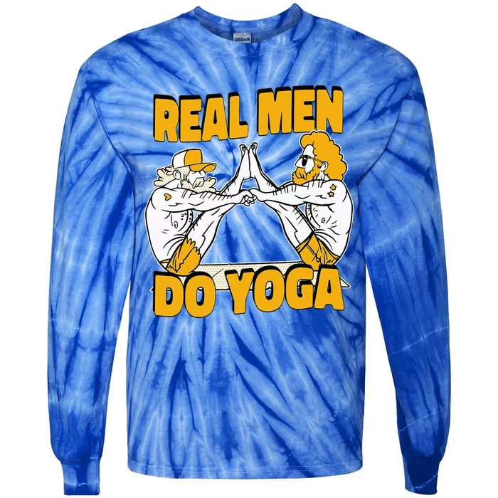 Real Do Yoga Spiritual Training Exercise Yoga Tie-Dye Long Sleeve Shirt