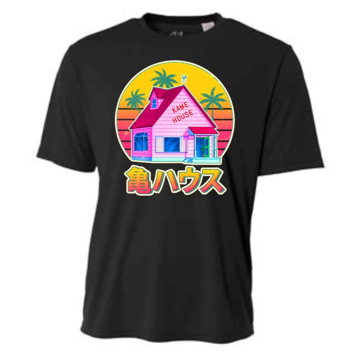 Retro Eighties 80's Anime Kame House Cooling Performance Crew T-Shirt