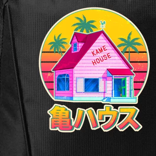 Retro Eighties 80's Anime Kame House City Backpack