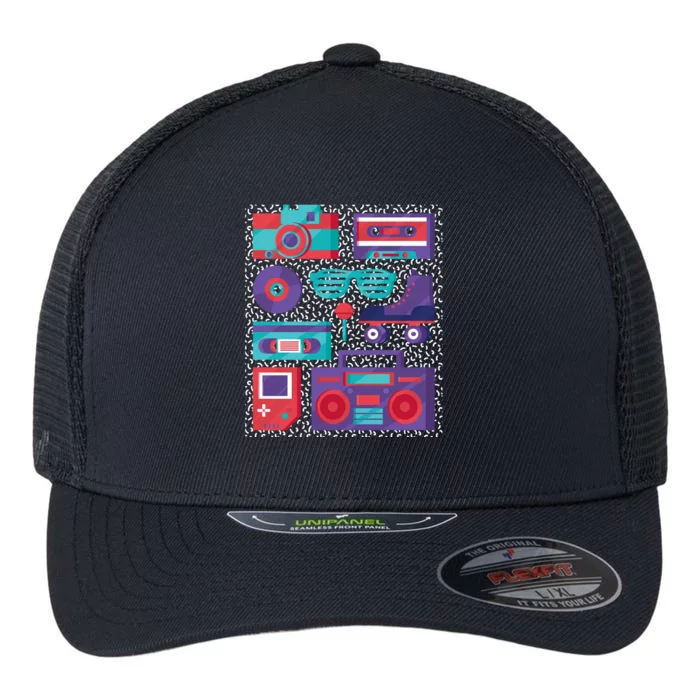 Retro Elements 90s Flexfit Unipanel Trucker Cap