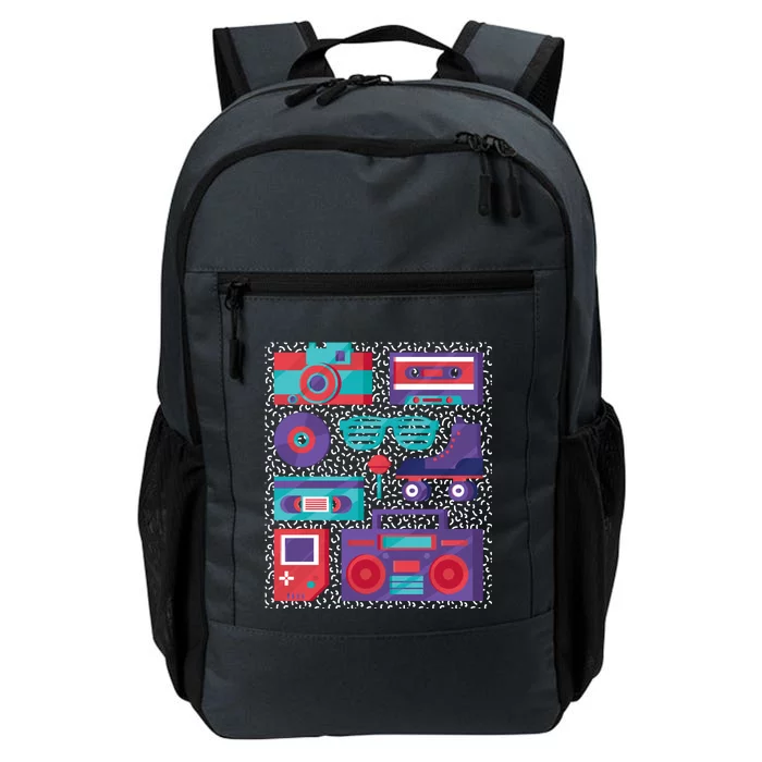 Retro Elements 90s Daily Commute Backpack