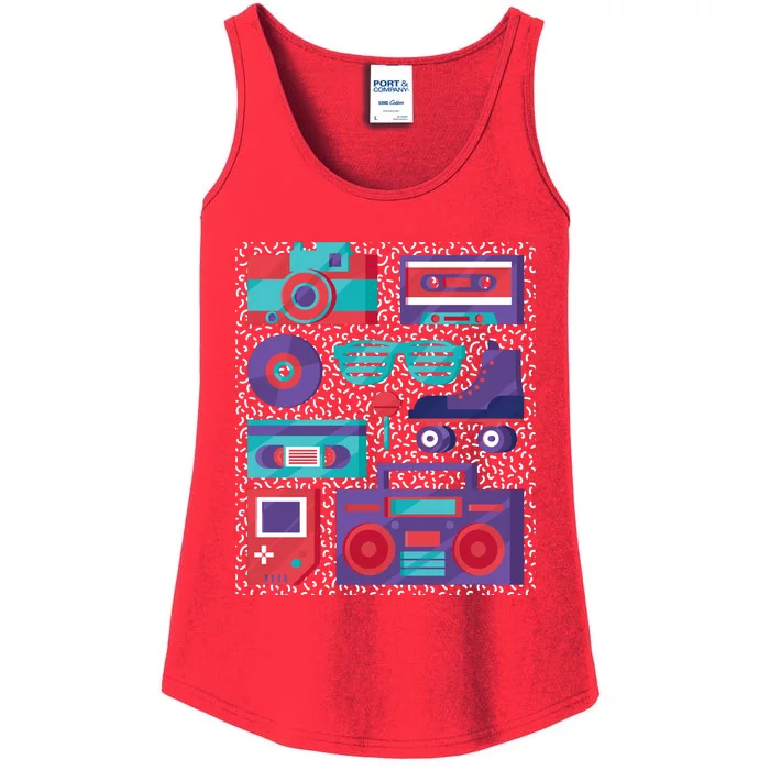 Retro Elements 90s Ladies Essential Tank