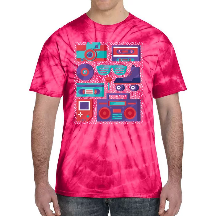 Retro Elements 90s Tie-Dye T-Shirt