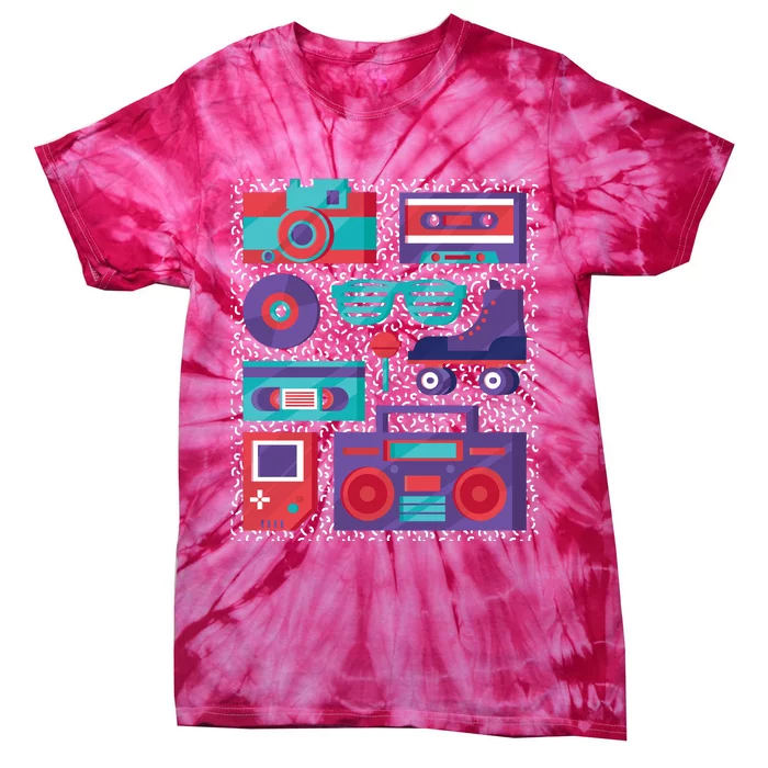 Retro Elements 90s Tie-Dye T-Shirt