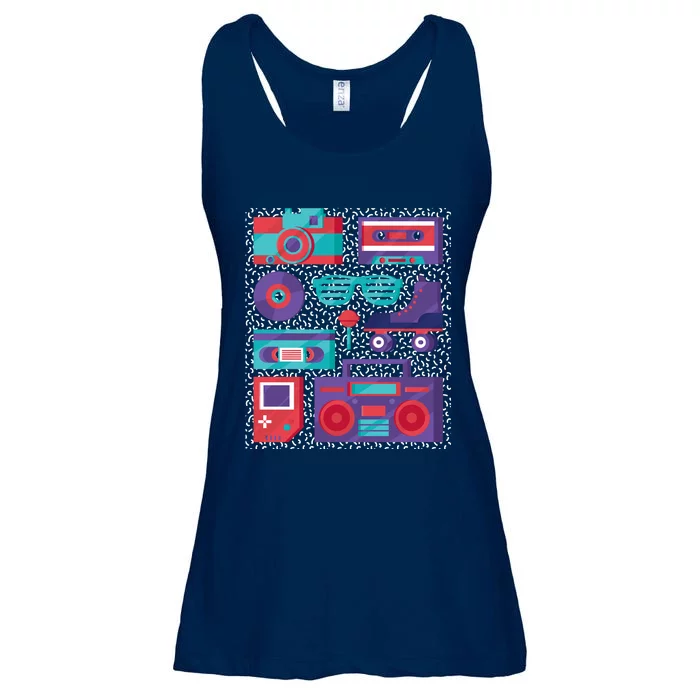 Retro Elements 90s Ladies Essential Flowy Tank