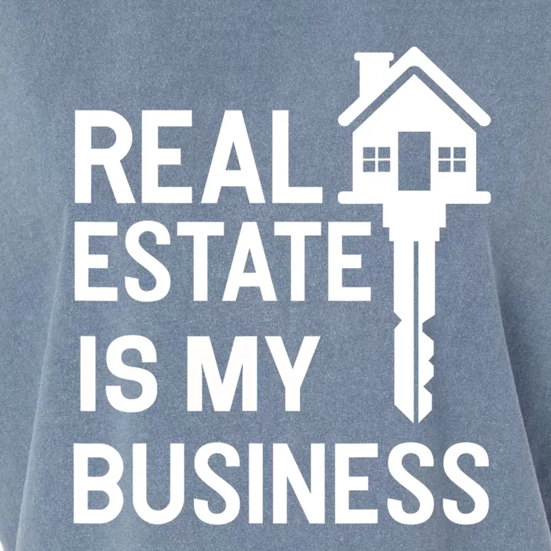 Real Estate Agent Realtor Realestate Broker Gift Garment-Dyed Women's Muscle Tee