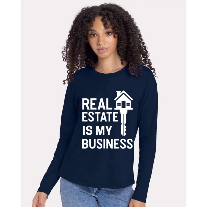 Real Estate Agent Realtor Realestate Broker Gift Womens Cotton Relaxed Long Sleeve T-Shirt