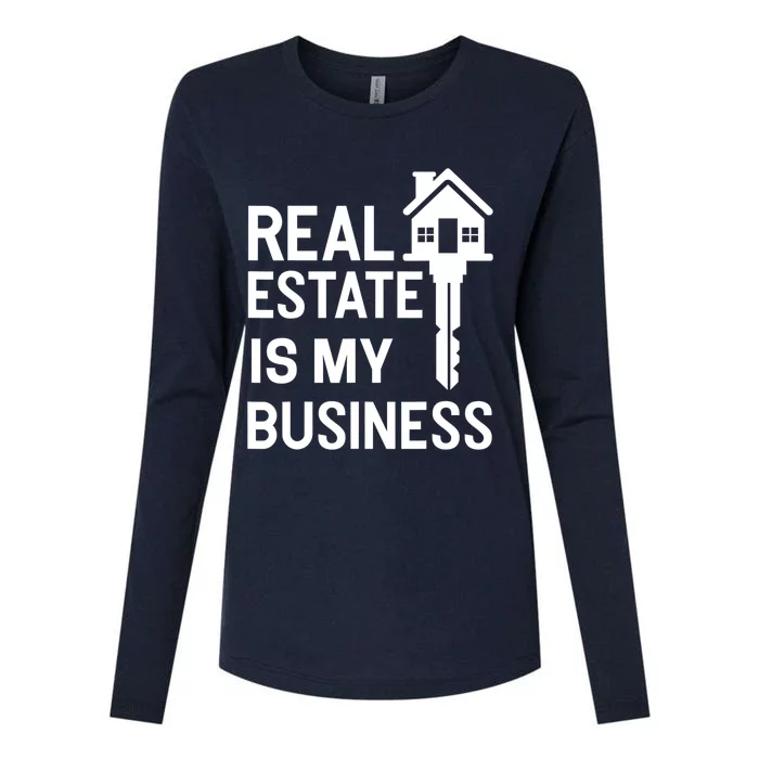 Real Estate Agent Realtor Realestate Broker Gift Womens Cotton Relaxed Long Sleeve T-Shirt