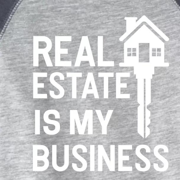 Real Estate Agent Realtor Realestate Broker Gift Toddler Fine Jersey T-Shirt