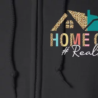 Real Estate Agent Real Estate Life For Women Closing Day Full Zip Hoodie