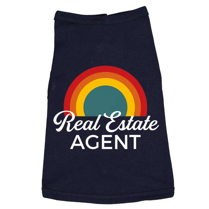 Real Estate Agent Realtor Vintage Design Doggie Tank