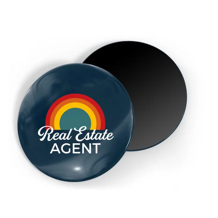 Real Estate Agent Realtor Vintage Design Magnet