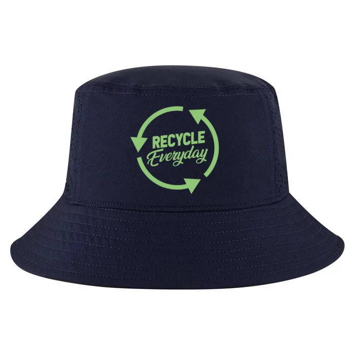 Recycle Everyday Against Global Warming Green Recycling Cool Comfort Performance Bucket Hat