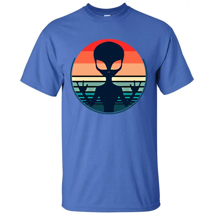 Retro Extraterrestrial Alien Meaningful Gift Tall T-Shirt