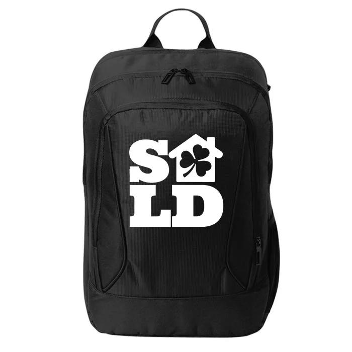 Real Estate Agent St. Patricks Day City Backpack