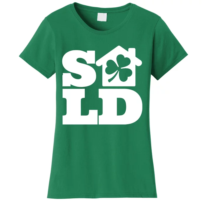 Real Estate Agent St. Patricks Day Women's T-Shirt