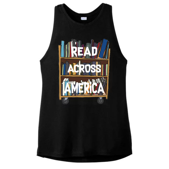 Read Across America Ladies Tri-Blend Wicking Tank