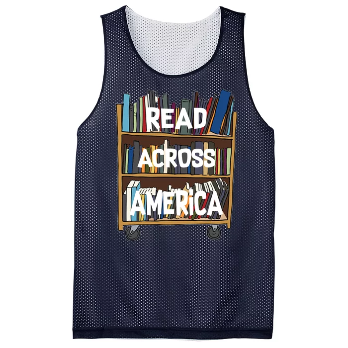 Read Across America Mesh Reversible Basketball Jersey Tank