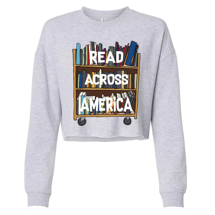 Read Across America Cropped Pullover Crew